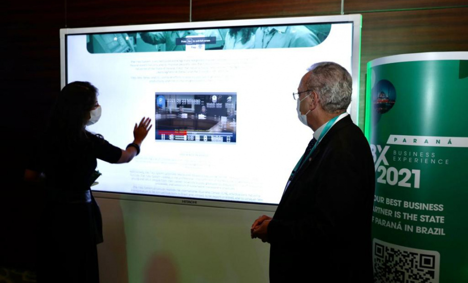 Em Dubai, Paraná lança plataforma para empresas se apresentarem a investidores. Foto: Governo do Paraná