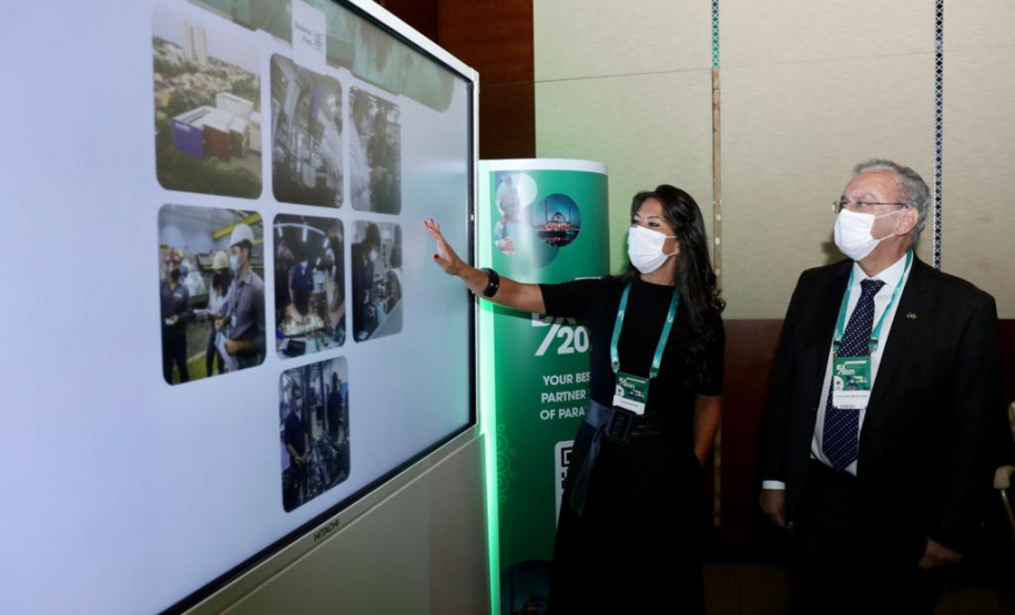 Em Dubai, Paraná lança plataforma para empresas se apresentarem a investidores. Foto: Governo do Paraná