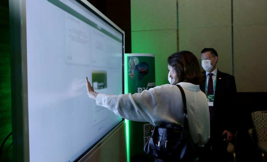 Em Dubai, Paraná lança plataforma para empresas se apresentarem a investidores. Foto: Governo do Paraná