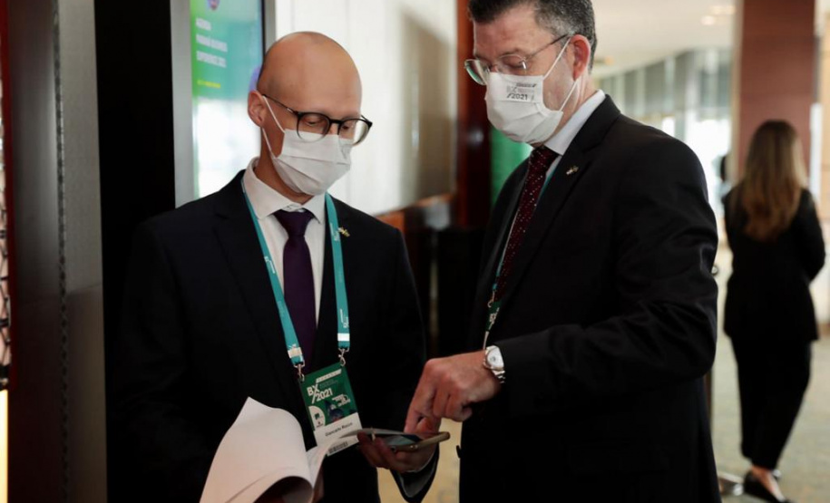 Em Dubai, Paraná lança plataforma para empresas se apresentarem a investidores. Foto: Governo do Paraná