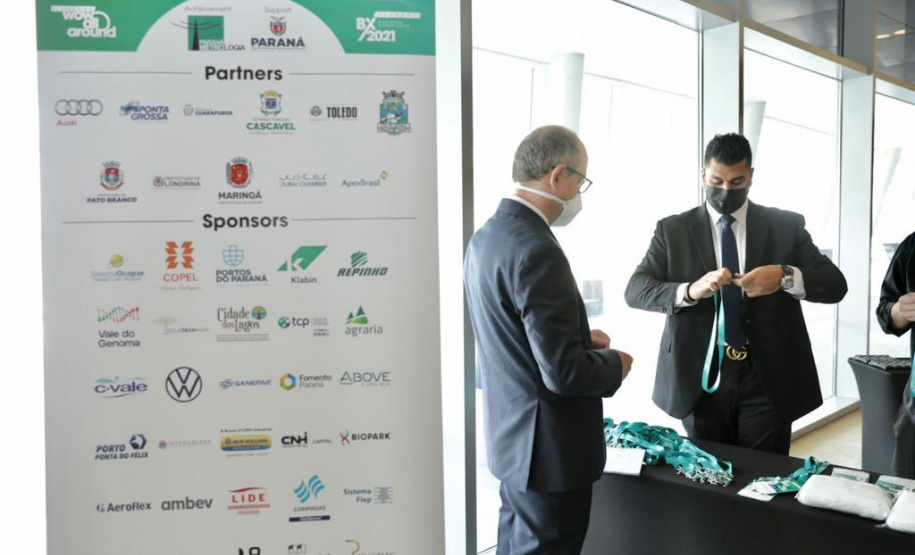 Em Dubai, Paraná lança plataforma para empresas se apresentarem a investidores. Foto: Governo do Paraná