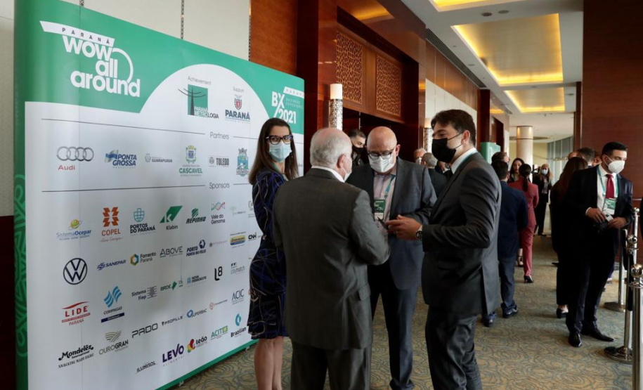 Em Dubai, Paraná lança plataforma para empresas se apresentarem a investidores. Foto: Governo do Paraná
