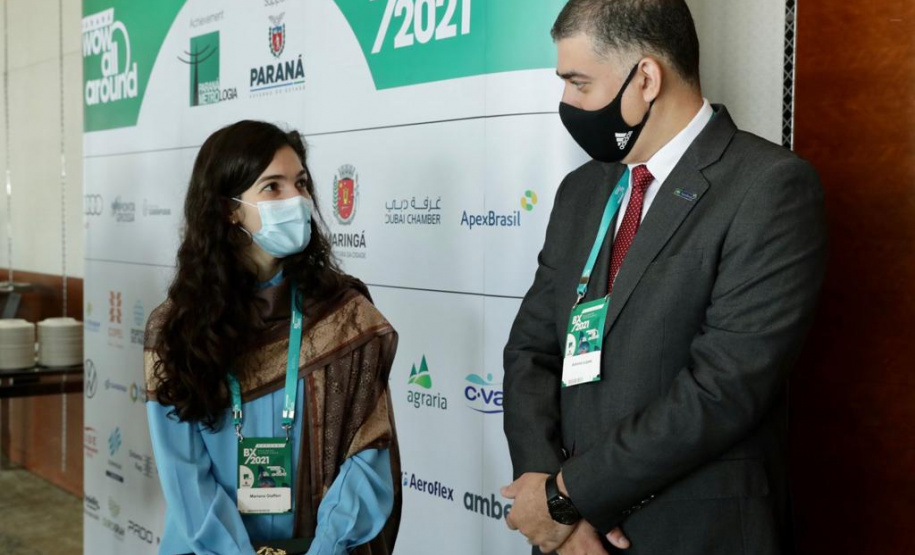 Em Dubai, Paraná lança plataforma para empresas se apresentarem a investidores. Foto: Governo do Paraná