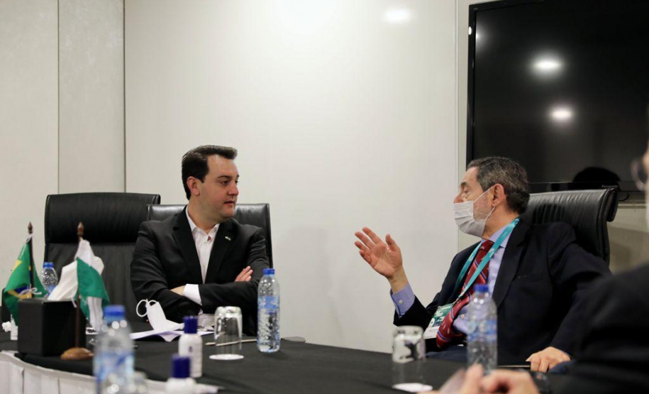 Paraná e Câmara de Comércio Árabe-Brasileira formalizam acordos para intensificar a parceria. Foto: Governo do Paraná