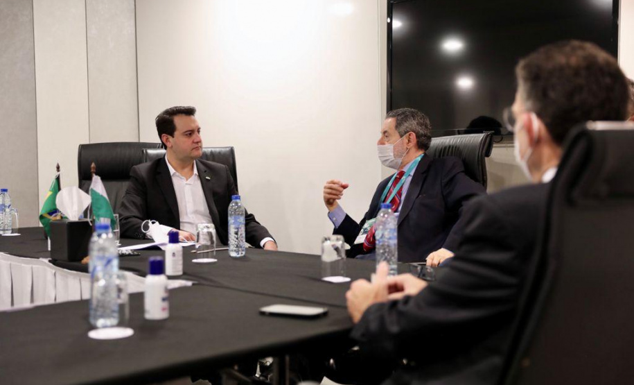 Paraná e Câmara de Comércio Árabe-Brasileira formalizam acordos para intensificar a parceria. Foto: Governo do Paraná