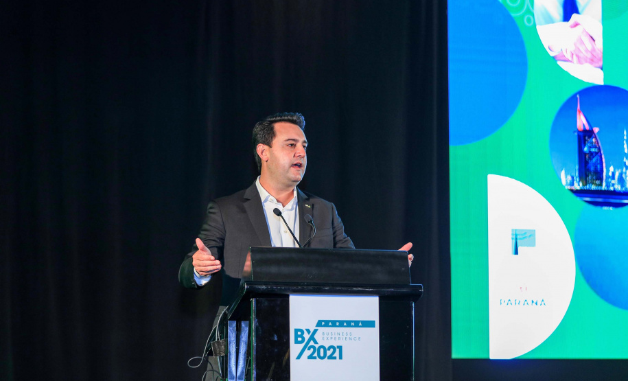 Projetos das empresas de wellness, TI, veículos e infraestrutura fecham o Paraná BX, em Dubai. Foto: Governo do Paraná