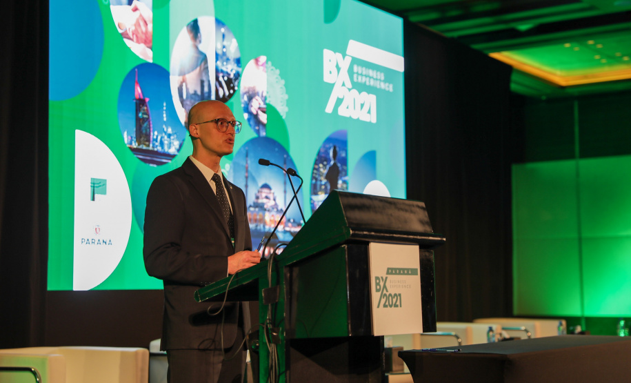 Projetos das empresas de wellness, TI e infraestrutura fecham o Paraná BX, em Dubai Foto: Governo do Paraná
