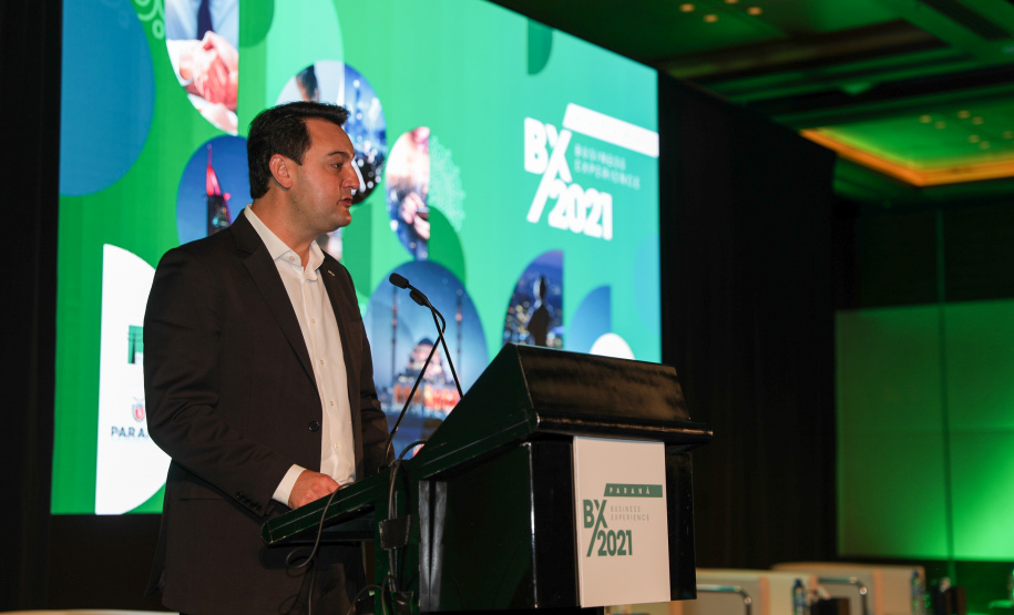 Projetos das empresas de wellness, TI e infraestrutura fecham o Paraná BX, em Dubai Foto: Governo do Paraná