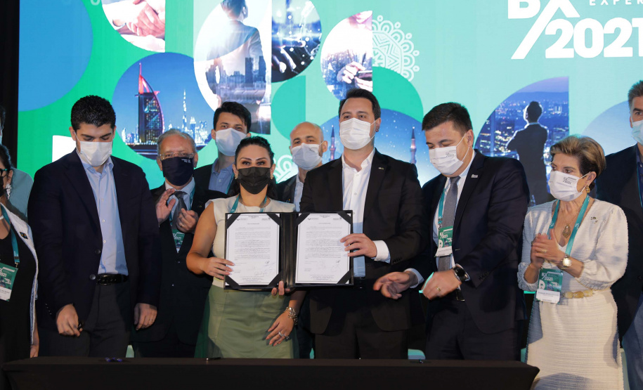 Projetos das empresas de wellness, TI e infraestrutura fecham o Paraná BX, em Dubai. Foto: Governo do Paraná