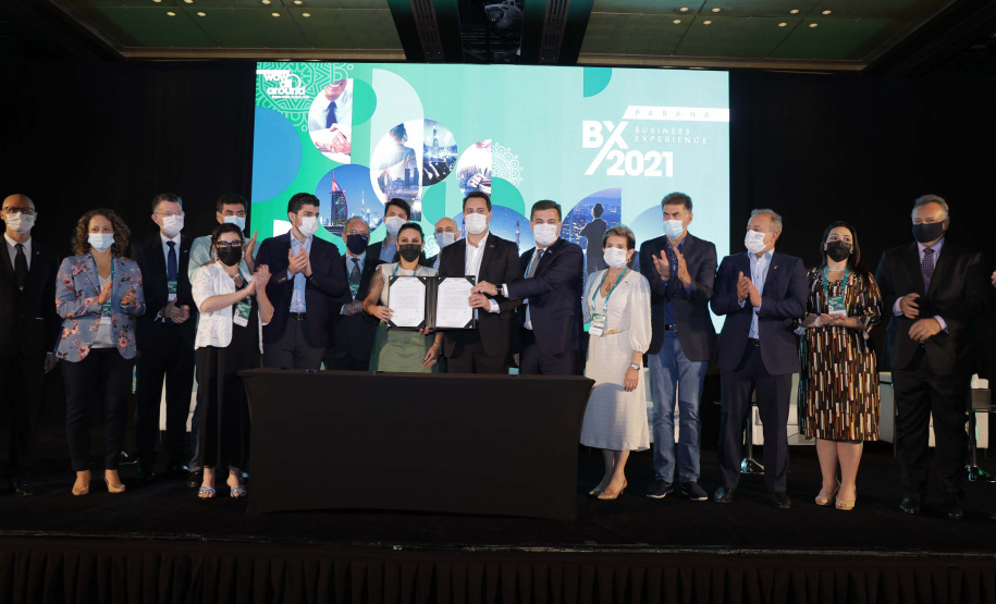 Projetos das empresas de wellness, TI e infraestrutura fecham o Paraná BX, em Dubai. Foto: Governo do Paraná