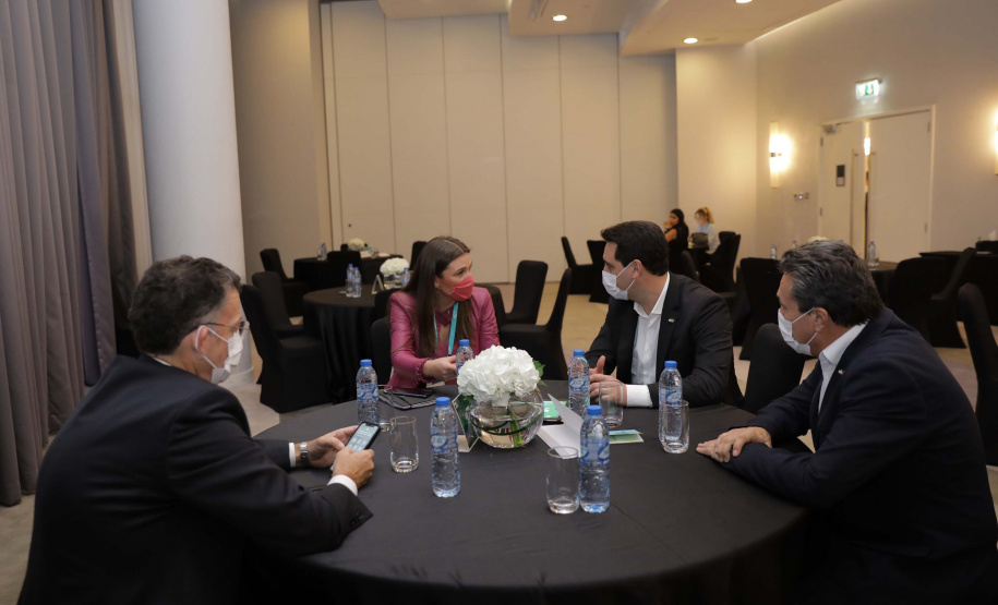 Projetos das empresas de wellness, TI e infraestrutura fecham o Paraná BX, em Dubai. Foto: Governo do Paraná