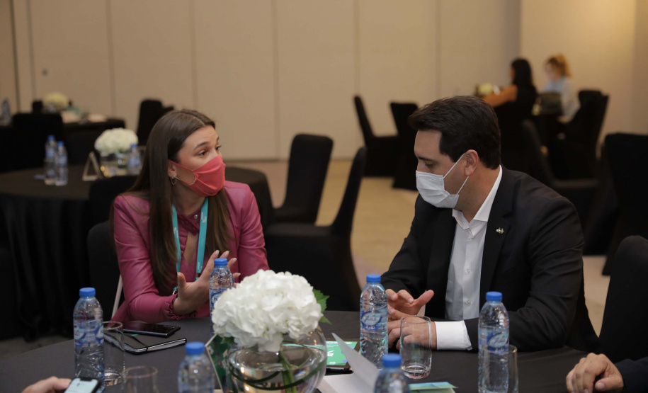 Projetos das empresas de wellness, TI e infraestrutura fecham o Paraná BX, em Dubai. Foto: Governo do Paraná