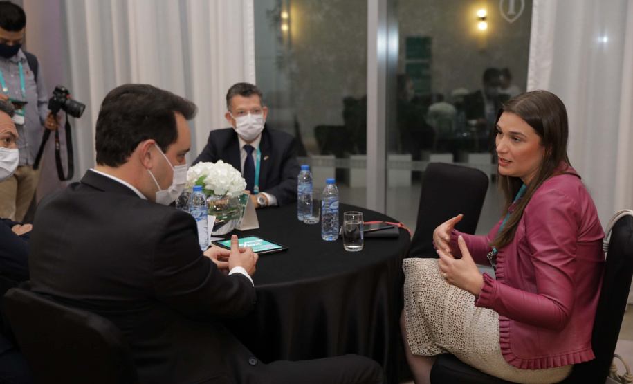 Projetos das empresas de wellness, TI e infraestrutura fecham o Paraná BX, em Dubai. Foto: Governo do Paraná