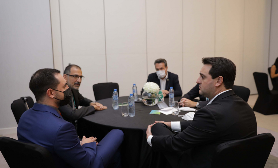 Projetos das empresas de wellness, TI e infraestrutura fecham o Paraná BX, em Dubai. Foto: Governo do Paraná