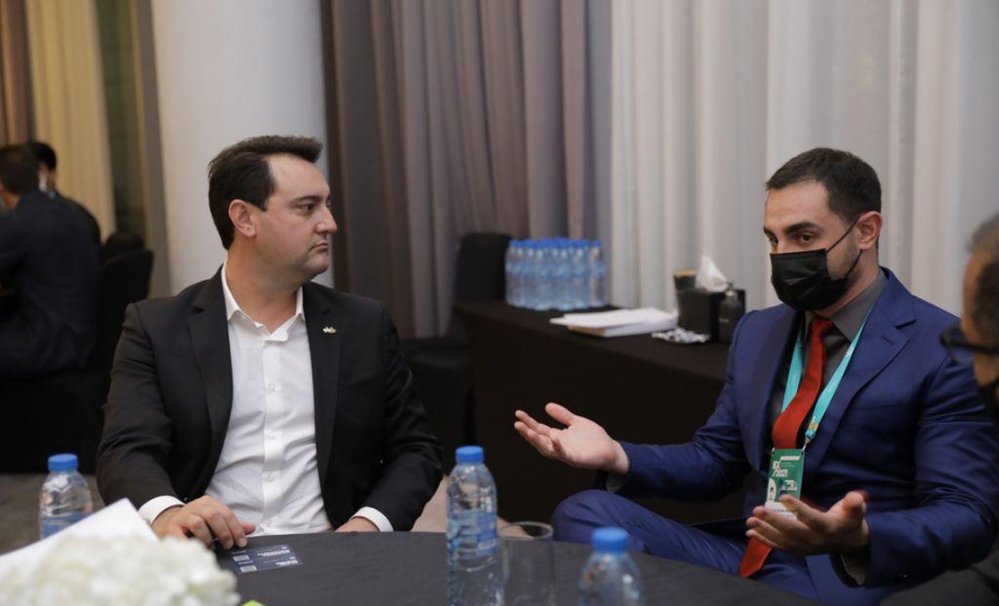 Projetos das empresas de wellness, TI e infraestrutura fecham o Paraná BX, em Dubai Foto: Governo do Paraná