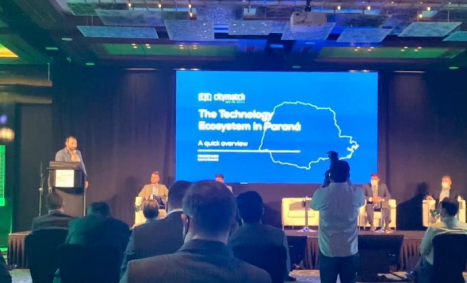 Projetos das empresas de wellness, TI e infraestrutura fecham o Paraná BX, em Dubai Foto: Governo do Paraná