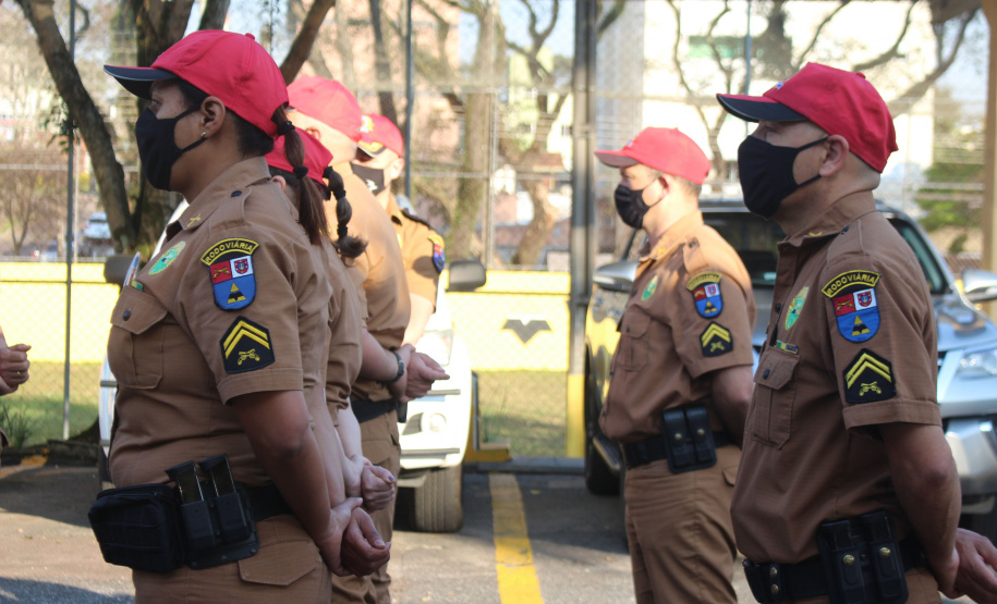 Apreensões de drogas e excesso de velocidade nas rodovias estaduais marcam feriado da Padroeira no Paraná  -  Curitiba, 13/10/2021  -  Foto: BPRv