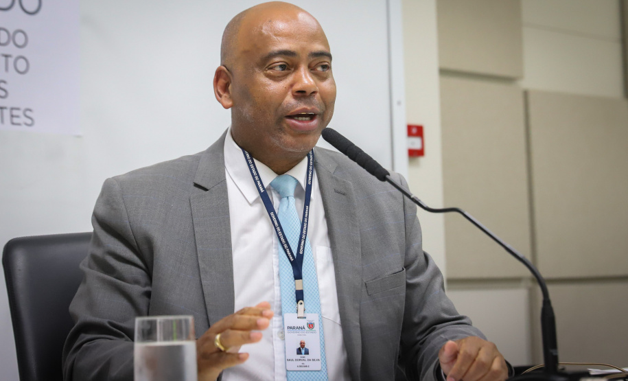 Entrevista com  presidente do Conselho Estadual de Igualdade Racial (Consepir), Saul Dorval 08/10/2021 - Foto: Geraldo Bubniak/AEN