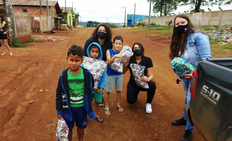 PITANGA -  O Instituto Água e Terra (IAT), vinculado à Secretaria do Desenvolvimento Sustentável e do Turismo (Sedest) aderiu à campanha estadual Paraná Piá. No balanço, divulgado nesta quarta-feira (13), o IAT relata a arrecadação de 4376 brinquedos. - Curitiba, 13/10/2021 - Foto: IAT