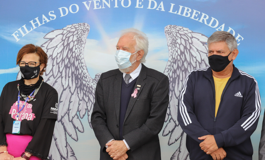 O governador em exercício Darci Piana participa nesta quinta-feira (14), da abertura da Expedição Filhas do Paraná - Rota deMototurismo no Palacio Iguaçu .14/10/2021 - Foto: Geraldo Bubniak/AEN