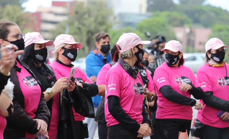 O governador em exercício Darci Piana participa nesta quinta-feira (14), da abertura da Expedição Filhas do Paraná - Rota deMototurismo no Palacio Iguaçu .14/10/2021 - Foto: Geraldo Bubniak/AEN