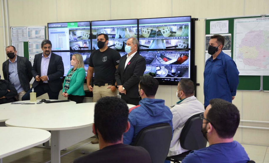 Servidores do sistema prisional recebem treinamento na área de inteligência - Curitiba, 14/10/2021 - Foto: DEPEN-PR