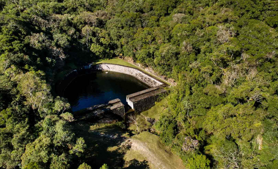 Piraquara - Centro de Educação Ambiental - Mananciais da Serra - Sanepar - Barragem Piraquara 1  -  Foto: Andre Thiago Chaves Aguiar - Sanepar
