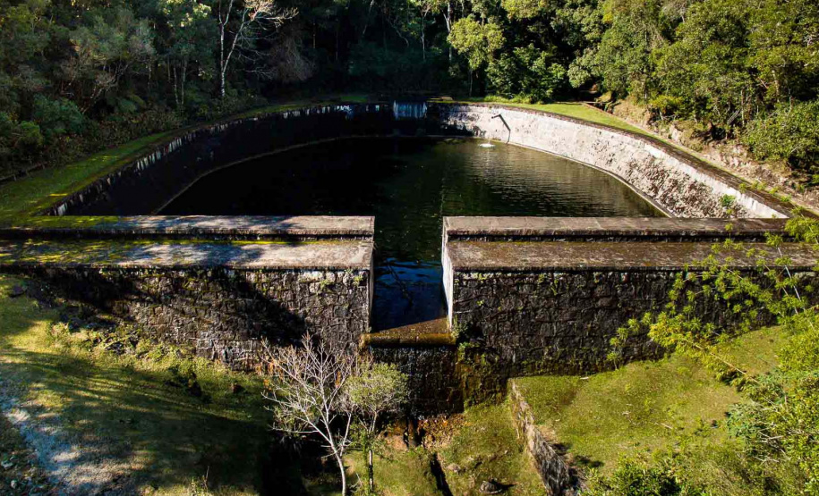 Piraquara - Centro de Educação Ambiental - Mananciais da Serra - Sanepar - Barragem Piraquara 1  -  Foto: Andre Thiago Chaves Aguiar - Sanepar