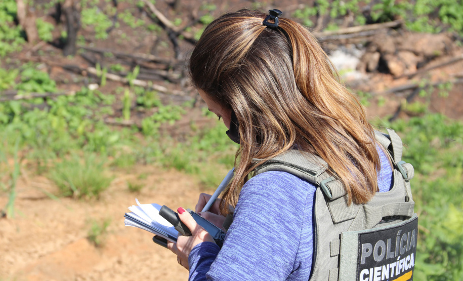 A Seção de Crimes Ambientais, vinculada ao Instituto de Criminalística da Polícia Científica do Paraná, desde a sua criação, em dezembro de 2019, tem atuado com peritos criminais, especialistas na área, com intuito de comprovar a prática de condutas criminosas contra a fauna, a flora e à natureza no geral. - Curitiba, 14/10/2021 - Foto: SESP-PR