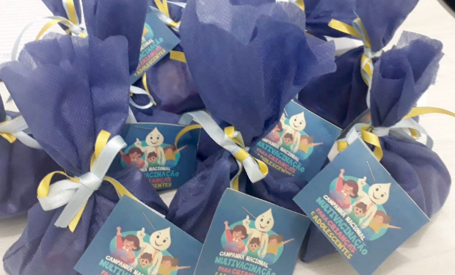 A Secretaria de Estado da Saúde (Sesa) realiza neste sábado (16) o dia D de mobilização nacional da campanha de Multivacinação em crianças e adolescentes menores de 15 anos (14 anos, 11 meses e 29 dias).-  Curitiba, 16/10/2021 -  Foto: Prefeitura de Jardim Olinda