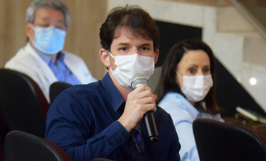 A Secretaria de Estado da Saúde (Sesa) iniciou a segunda etapa do Planejamento Regional Integrado (PRI) nesta segunda-feira (18), em encontro presencial realizado no município de Maringá, com as Regionais de Saúde da abrangência da Macrorregião Noroeste.Foto: Américo Antonio/SESA