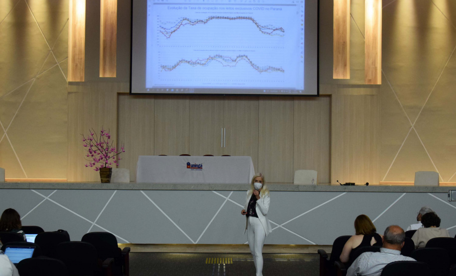 A Secretaria de Estado da Saúde (Sesa) iniciou a segunda etapa do Planejamento Regional Integrado (PRI) nesta segunda-feira (18), em encontro presencial realizado no município de Maringá, com as Regionais de Saúde da abrangência da Macrorregião Noroeste.Foto: Américo Antonio/SESA