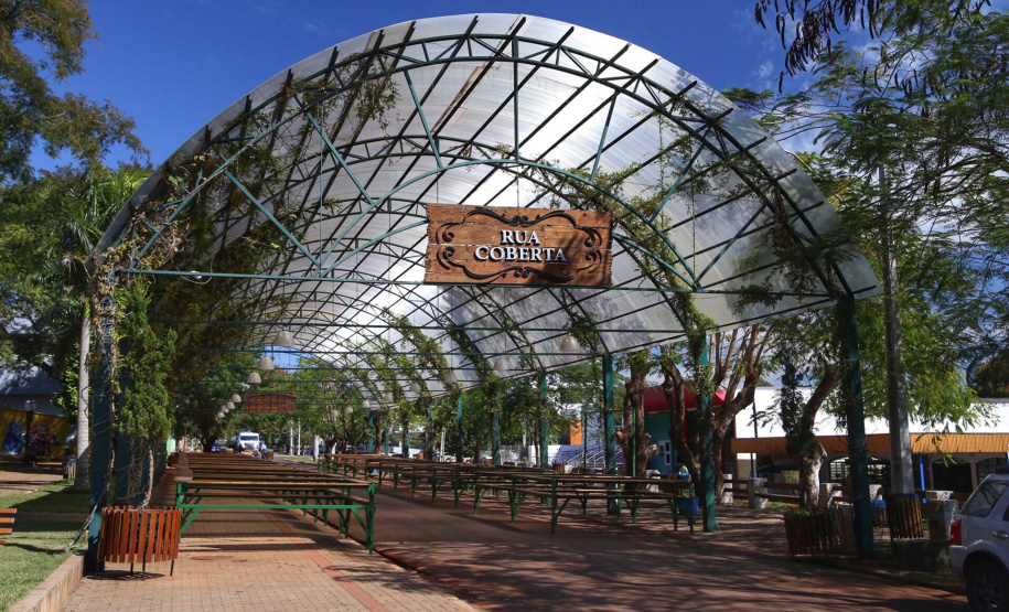 Capanema. Rua coberta. Foto: José Fernando Ogura/ANPr