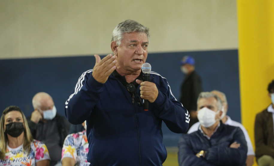 Cerimônia de abertura da 15ª edição dos Jogos de Integração do Idoso (JIIDOS). -  Guaratuba, 18/10/2021 - Foto: Clóvis Santos/ Esporte Paraná