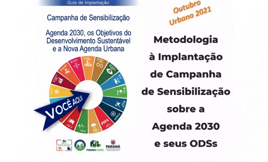 Reunião virtual no Paranacidade para ampliar sensibilização aos ODSs -  Curitiba, 19/10/2021 - Foto: Paranacidade/Sedu