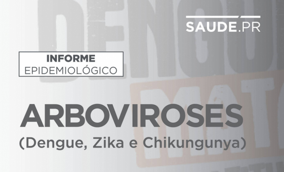 Informe da dengue registra 37 novos casos da doença no Paraná. Imagem:SESA