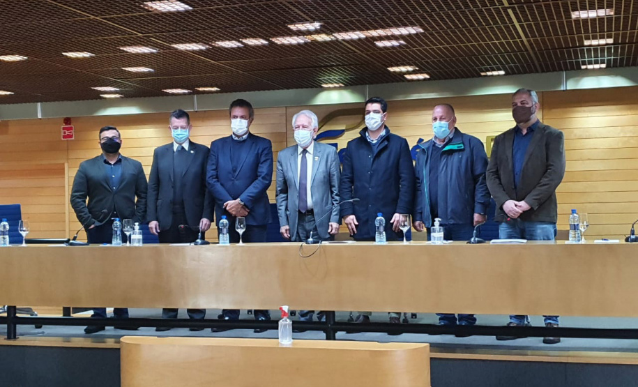 A proposta para efetivação da parceria de concessão do Parque Estadual do Guartelá, em Tibagi, nos Campos Gerais, foi apresentada nesta quarta-feira (20), em Curitiba, no chamado roadshow. O evento é uma apresentação técnica, com diálogo direto entre representantes do Governo do Estado e a iniciativa privada para explanação do projeto de concessão. Foto: SEDEST