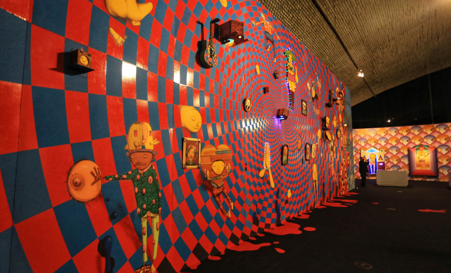 Em um mês, exposição "OSGEMEOS: Segredos" alcança mais de 41 mil ingressos vendidos. Foto: José Fernando Ogura/AEN