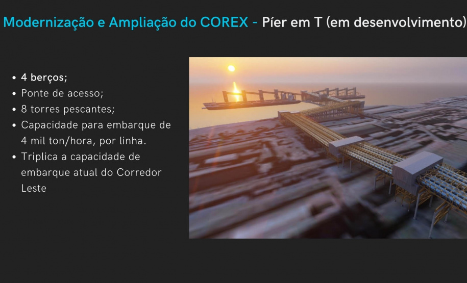 Cópia de Apresentação Moegão Projeto do moegão do Corredor de Exportação do Porto de Paranaguá - Paranaguá, 20/10/2021 - Foto: Rodrigo Felix Leal/SEIL