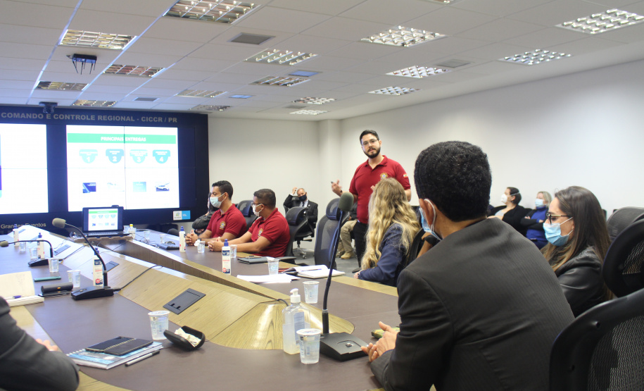 Nesta quinta-feira (21/10) uma comitiva da Secretaria Nacional de Segurança Pública (SENASP) fará uma visita de orientação técnica em algumas das unidades das polícias Civil, Militar e do Departamento Penitenciário do Paraná. - Curitiba, 20/10/2021 - Foto: SESP-PR