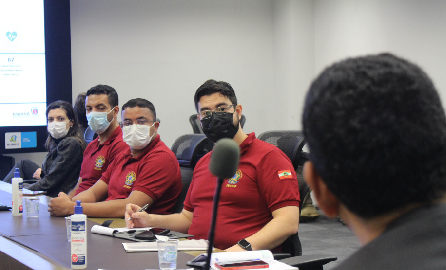 Nesta quinta-feira (21/10) uma comitiva da Secretaria Nacional de Segurança Pública (SENASP) fará uma visita de orientação técnica em algumas das unidades das polícias Civil, Militar e do Departamento Penitenciário do Paraná. - Curitiba, 20/10/2021 - Foto: SESP-PR