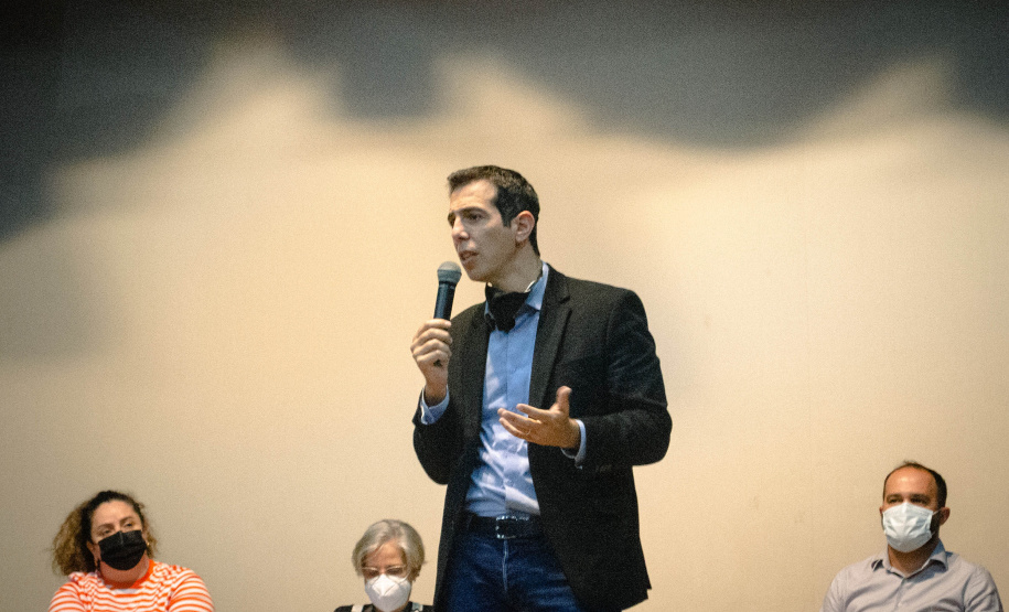 Começou nesta terça-feira (19), em Foz do Iguaçu, o Seminário de Formação sobre o Novo Ensino Médio, uma série de eventos de formação destinados a professores do ensino médio da rede estadual de ensino do Paraná. Serão oito encontros presenciais, até 3 de dezembro, para aprofundamento na proposta pedagógica do Novo Ensino Médio, que será implementado a partir de 2022. - Foz do Iguaçu, 21/10/2021 - Foto: SEED