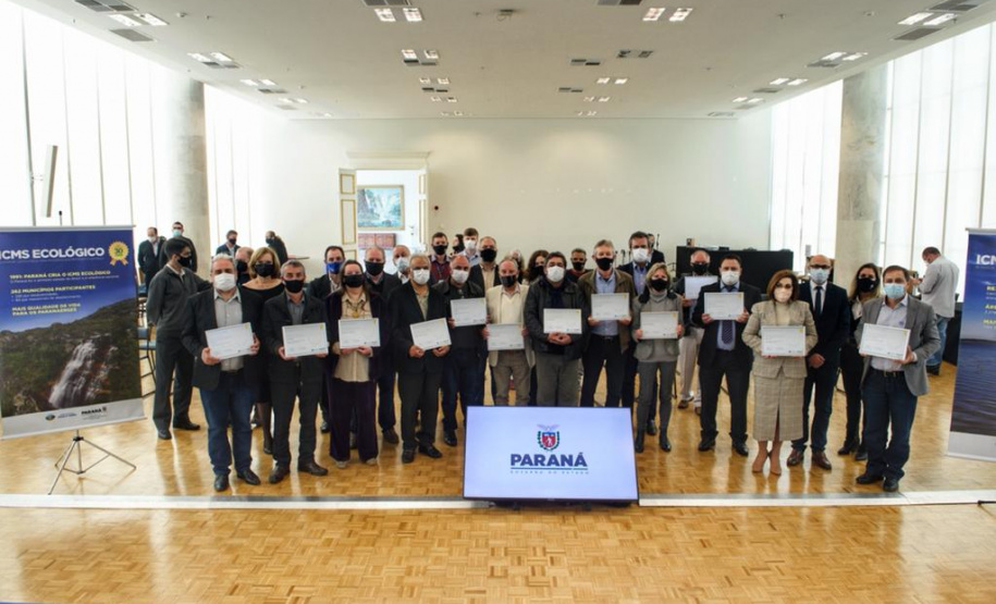 Três décadas de ICMS Ecológico são comemoradas com reconhecimento a quem protege o meio ambiente. Foto: Denis Ferreira Netto