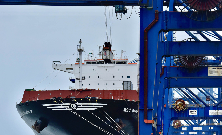 Chuva acima da média em outubro impacta nas operações portuárias no Paraná -  Paranaguá, 21/10/2021 - Foto: Cláudio Neves/Arquvo Portos do Paraná