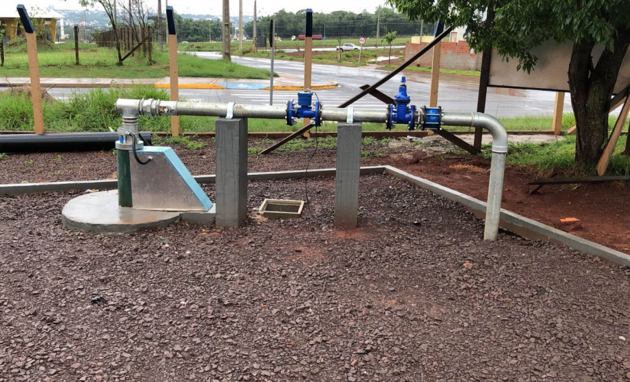 A Sanepar colocou em operação mais um poço tubular profundo em Toledo para melhorar a distribuição de água em todos os bairros e atender a duas grandes regiões que estão em constante crescimento. - Toledo, 21/10/2021 - Foto: Sanepar