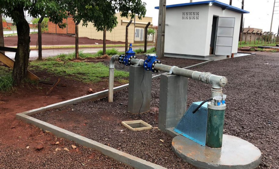A Sanepar colocou em operação mais um poço tubular profundo em Toledo para melhorar a distribuição de água em todos os bairros e atender a duas grandes regiões que estão em constante crescimento. - Toledo, 21/10/2021 - Foto: Sanepar