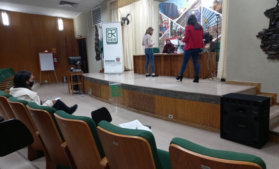 Abertura de envelopes de preços da licitação do projeto de ampliação da PR-317 - lote 01 - Curitiba, 21/10/2021 - Foto: DER-PR