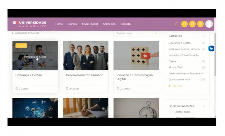 A Celepar lançou nesta quinta-feira (21) a Universidade Corporativa, um espaço digital para desenvolvimento de habilidades e aperfeiçoamento pessoal e profissional dos colaboradores da empresa.- Curitiba, 22/10/2021 - Foto: Celepar