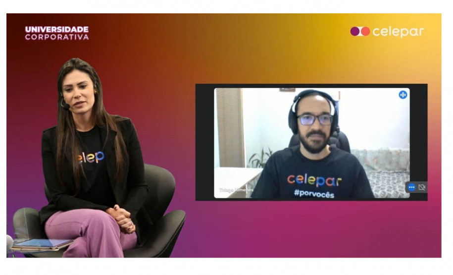 A Celepar lançou nesta quinta-feira (21) a Universidade Corporativa, um espaço digital para desenvolvimento de habilidades e aperfeiçoamento pessoal e profissional dos colaboradores da empresa.- Curitiba, 22/10/2021 - Foto: Celepar