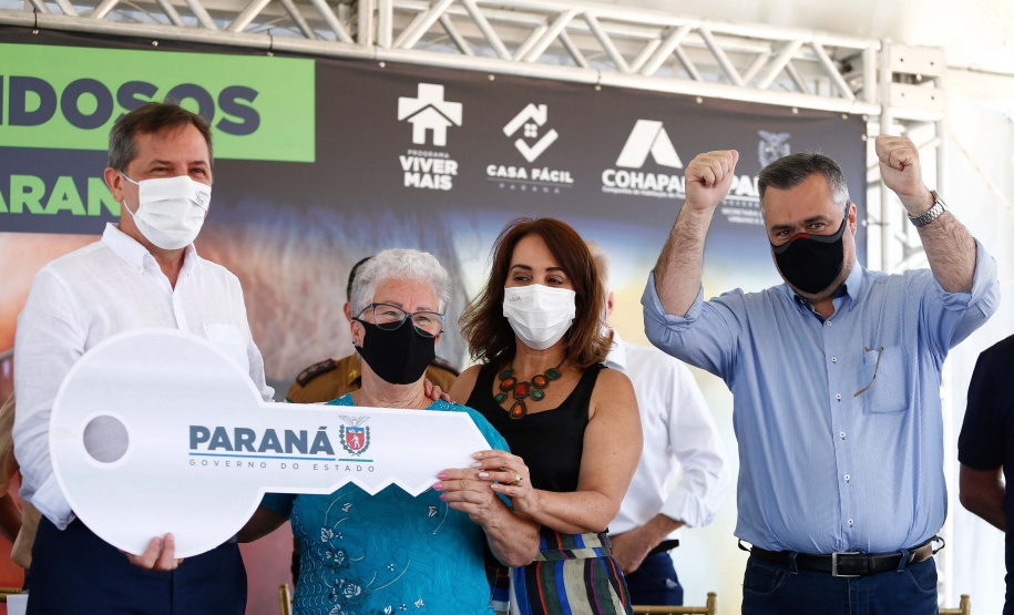 Governador Carlos Massa Ratinho Junior inaugura nesta sexta-feira (22) o Condomínio do Idoso de Foz do Iguaçu. Foto: Jonathan Campos/AEN